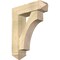 Ekena Millwork Westlake Arts and Crafts Rough Sawn Bracket w/ Offset Brace, Douglas Fir, 8"W x 28"D x 36"H BKT0806X28X36WTL03RDF - alternate 1